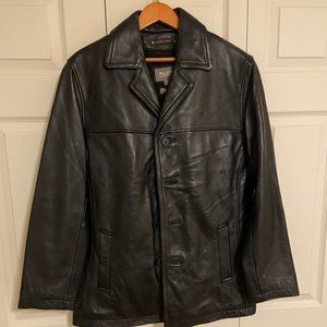 NWOT - Black Men's Wilson Leather Blazer